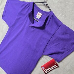 Wilson Vintage Purple T-Shirt Mens Small 50/50 USA Made NWT